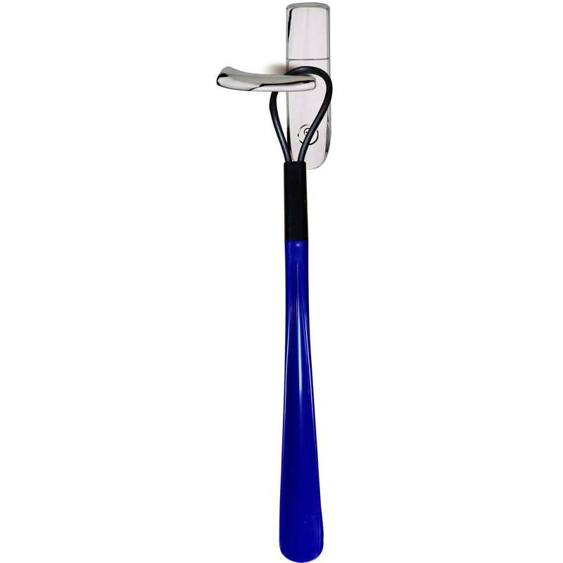 [Australia] - GINKGO Shoe Horn 19.7" Long Handled Shoehorn, Premium ABS Sturdy Material Blue 