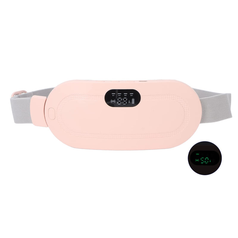 [Australia] - Heating Pad - Vibrating Waist Massage Belt - Portable Heating Belt for Pain Relief - Hot Compress Lower Back Belt with 3 Vibration Modes 