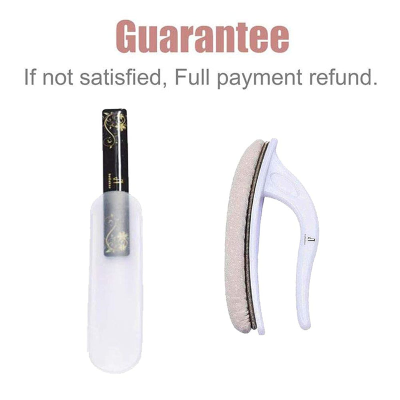 [Australia] - Premium Upgrade Nano Glass Nail File and Chamois Nail Buffers for Natural Nails and Acrylic Nails / All in One Step / beUakso Natural Nail Buffer and Shine Kit Chamoisbuffer Nailfile Mixed Kit 
