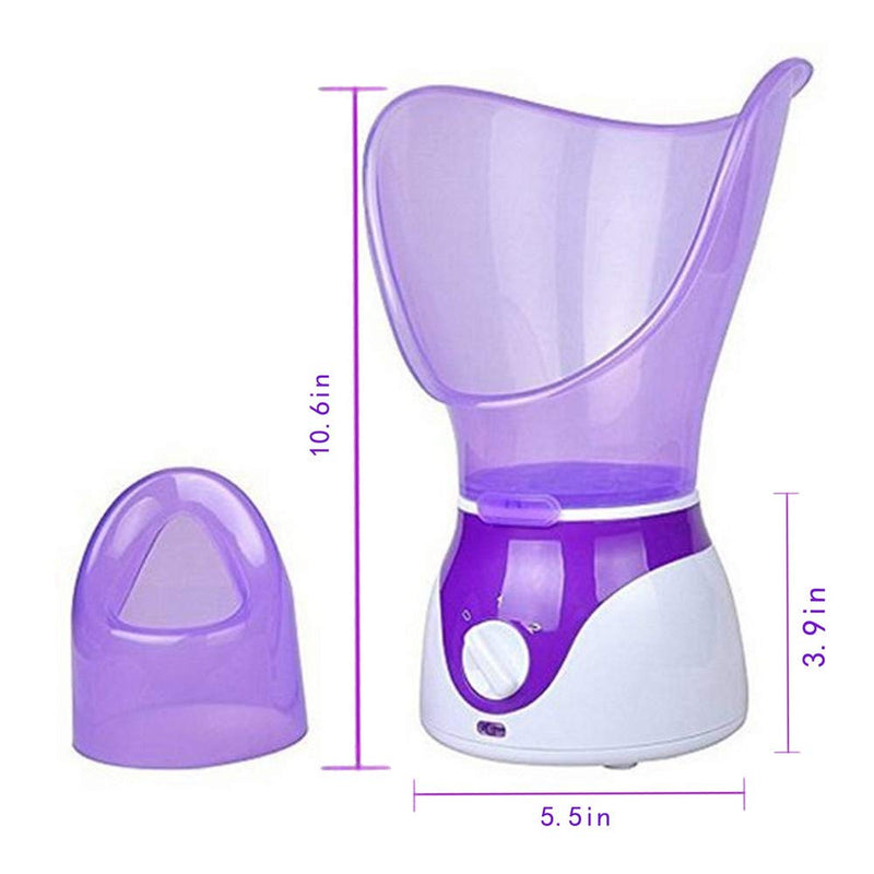 [Australia] - MHJLBJQ Facial Steamer Professional Steam Inhaler Facial Sauna Spa(Purple) 