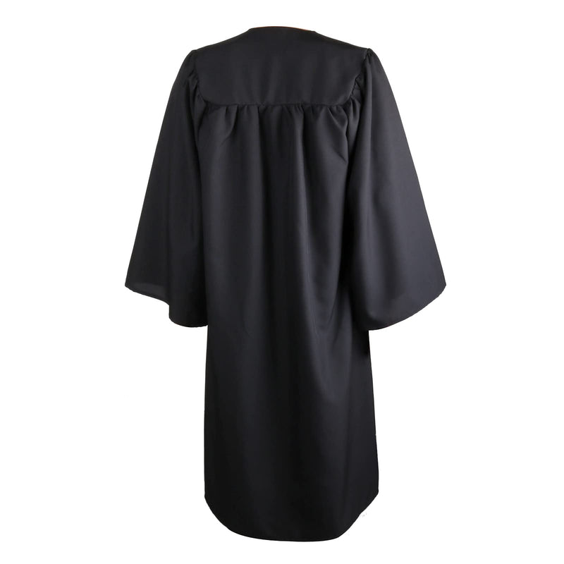 [Australia] - SAMDEEMI Unisex Adult Matte Graduation Gown Cap Tassel Set 2021 for High School and Bachelor 4 Colors Black 39 