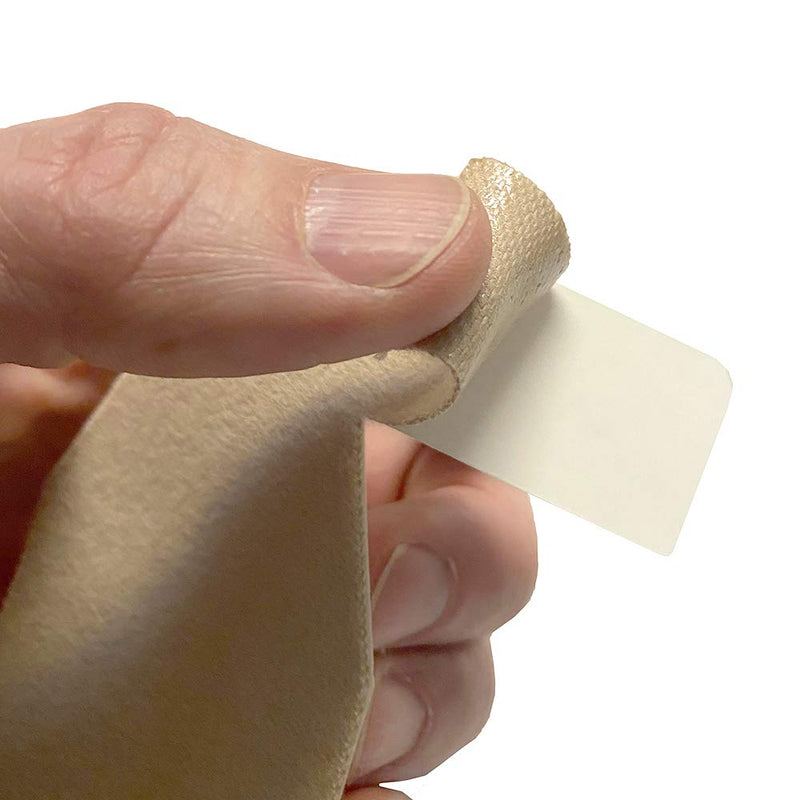 [Australia] - Aetna Foot Products TT-61 Adhesive Turf Toe Strap, 7 3/4 in. x 4 in, 100/Pack – Big Toe Brace & Straightener – 100% Cotton Moleskin for Support, Stability, & Comfort – Medical Grade Adhesive Backing 