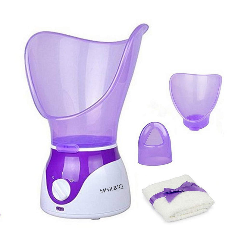 [Australia] - MHJLBJQ Facial Steamer Professional Steam Inhaler Facial Sauna Spa(Purple) 