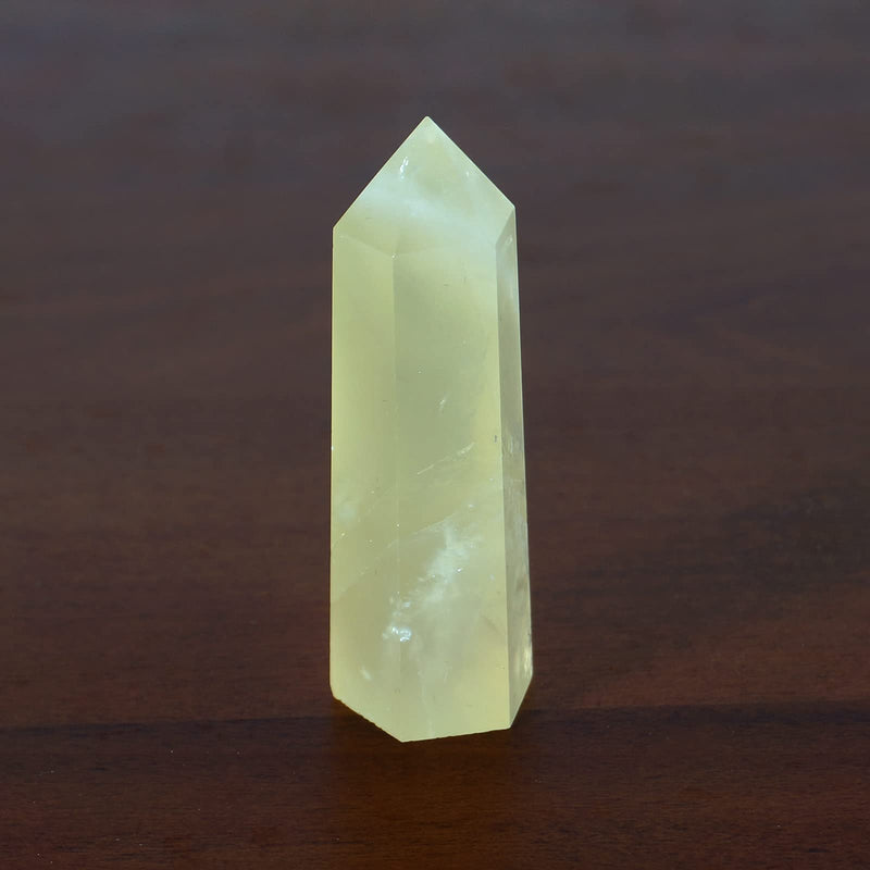 [Australia] - Soulnioi Healing Crystal Citrine Crystal Rough Stone Hexagonal Prism Single Point and Citrine Irregular Shape a Hole Incense Holder for Sticks Crystal Wand 3 