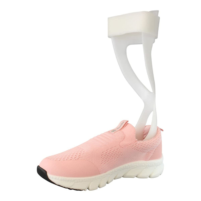 [Australia] - Semi-Rigid AFO Brace (Men's Left) + 90º Padded Night Splint (Medium)-AFO Support Brace for Flaccid Foot Drop Foot with Moldable/Trimmable Footplate Orthosis Support 