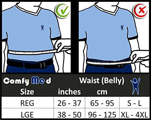 [Australia] - ComfyMed Breathable Mesh Back Brace CM-SB01 (REG 26" to 37") REG 26" to 37" 