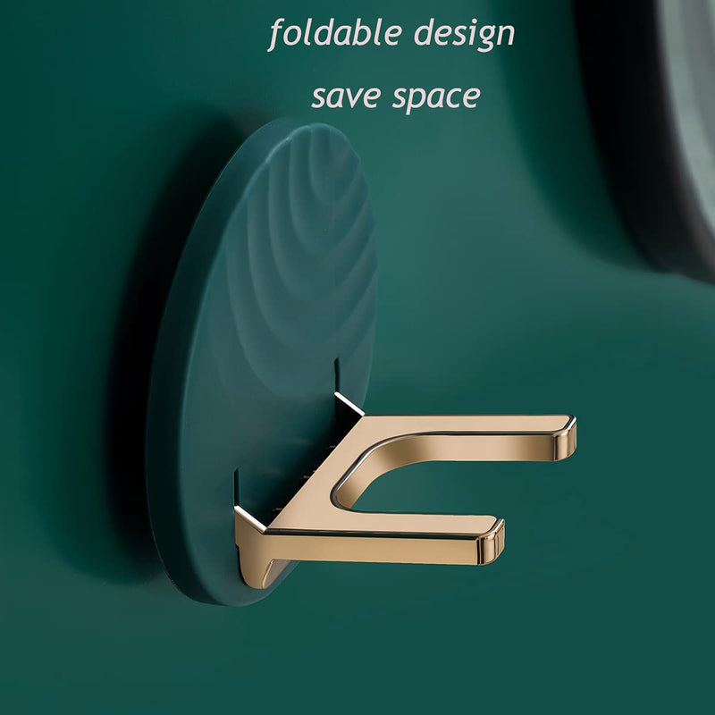 [Australia] - ETRAVEL Hair Dryer Holder Hair Dryer Stand Rack Wall Mount Hairdryer Stand Hairdressing Dryer Hanger Hair Care Tool Organizer Hair Salons 