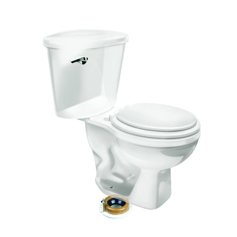 [Australia] - Fluidmaster 7513 Extra Thick Wax Toilet Bowl Gasket with Flange, for 3-Inch and 4-Inch Waste Lines 