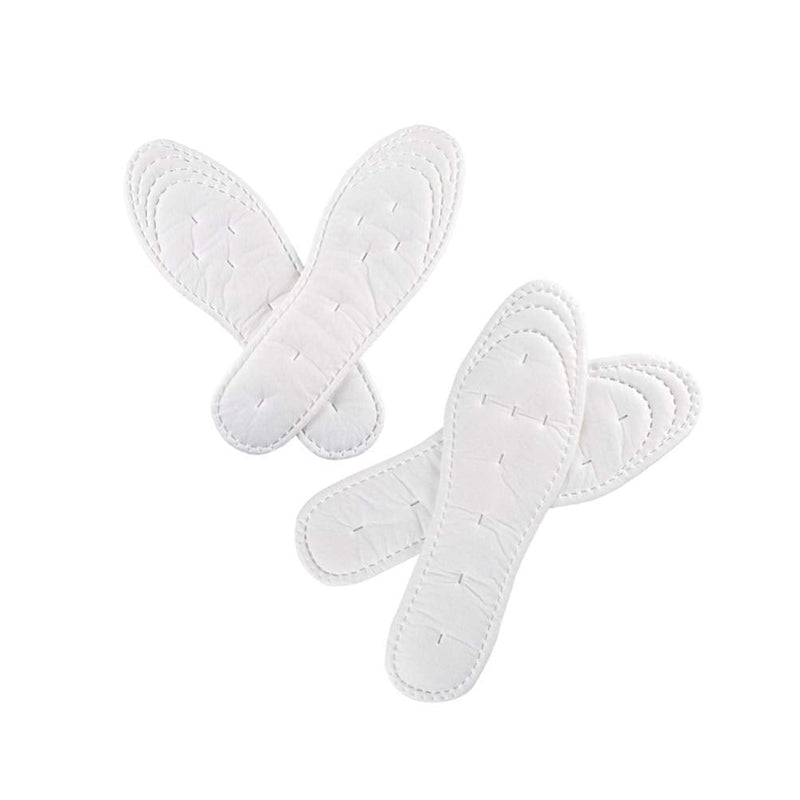 [Australia] - Artibetter 5 Pairs Summer Terry Insoles Cotton Barefoot Shoe Inserts Breathable Shock Absorption Sport Insoles Cuttable Size 25.5 x 8.5 cm 