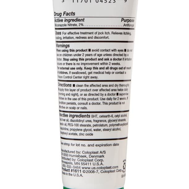 [Australia] - Baza Antifungal Skin Protectant, 2 oz. Tube Scented Cream CHG Compatible, 1611 - Sold by: Pack of One 