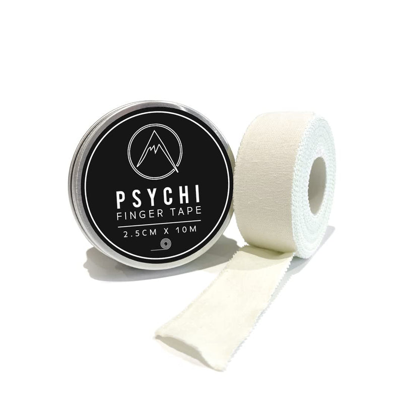 [Australia] - Psychi Sports Strapping Zinc Oxide Finger Tape For Crossfit Gym Bouldering Rock Climbing Boxing Gymnastics Physio - White One Size 