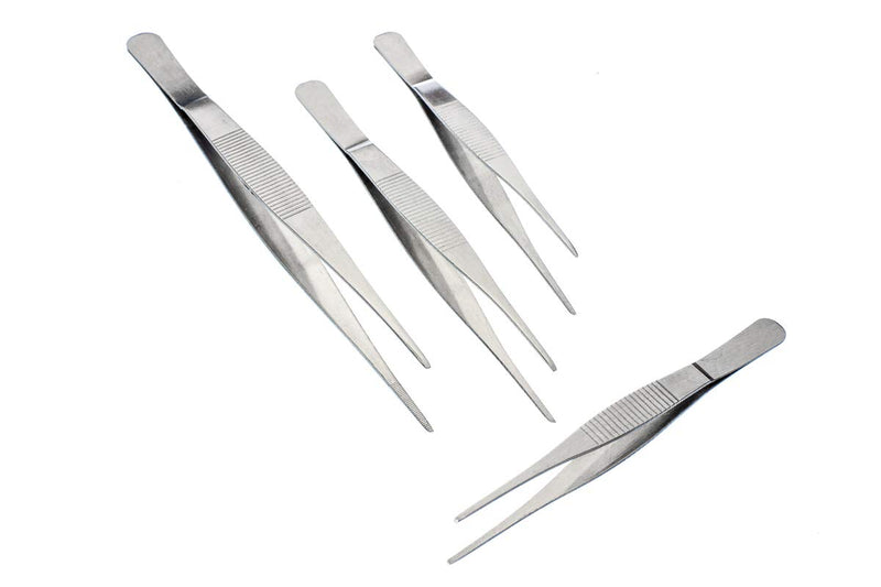 [Australia] - SE Stainless Steel Tweezers Set (4 PC.) - TW2-464SP 