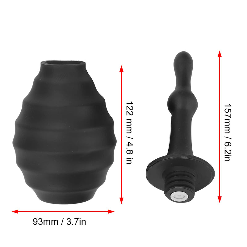 [Australia] - Enema Bulb,ANGGREK Anal Cleaner Silicone Anal Douche Enema Bulb Flexible Safety Vaginal Douche Enema Cleaner(M2) M2 