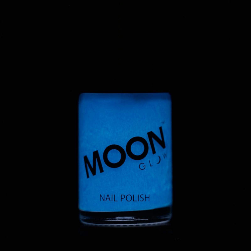 [Australia] - Moon Glow - Glow in the Dark Nail Polish - 14ml - Blue - Phosphorescent Nail Varnish 