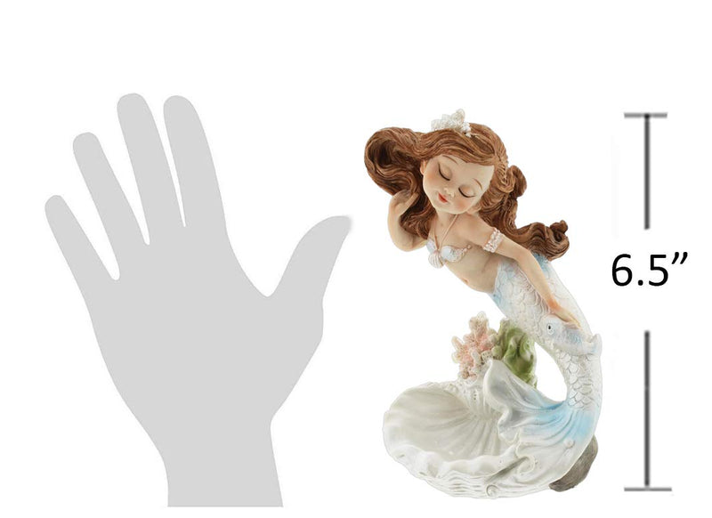 [Australia] - The Bridge Collection Mermaid & Shell Figurine/Jewelry Tray 