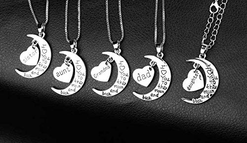 [Australia] - Christmas Birthday Gifts for Sister - Sister Pendant Necklace Sister Jewelry Graduation Valentines Day Gifts for Sister from Sister Brother 