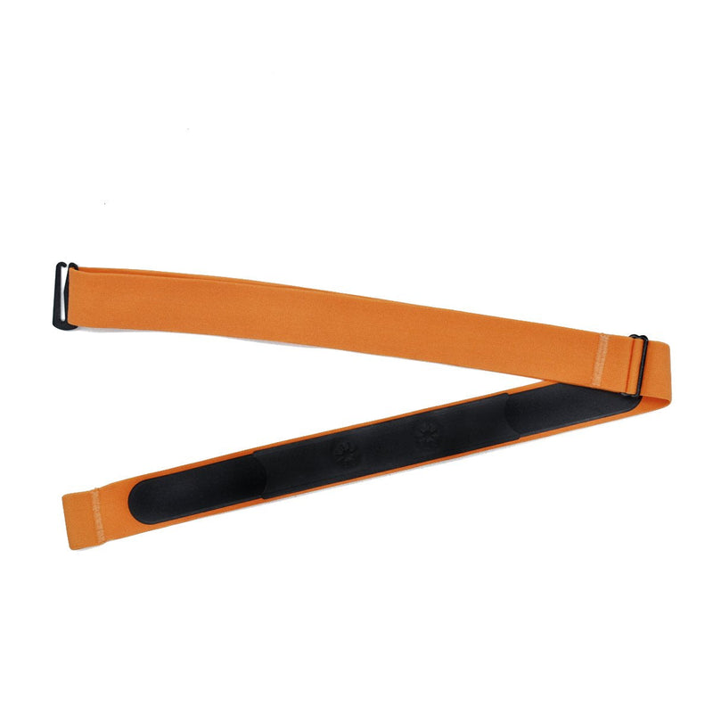 [Australia] - Taope Elastic Sport Heart Rate Monitor Adjustable Chest Mount Belt Strap Bands Fitness Equipment Garmin Wahoo Polar orange 