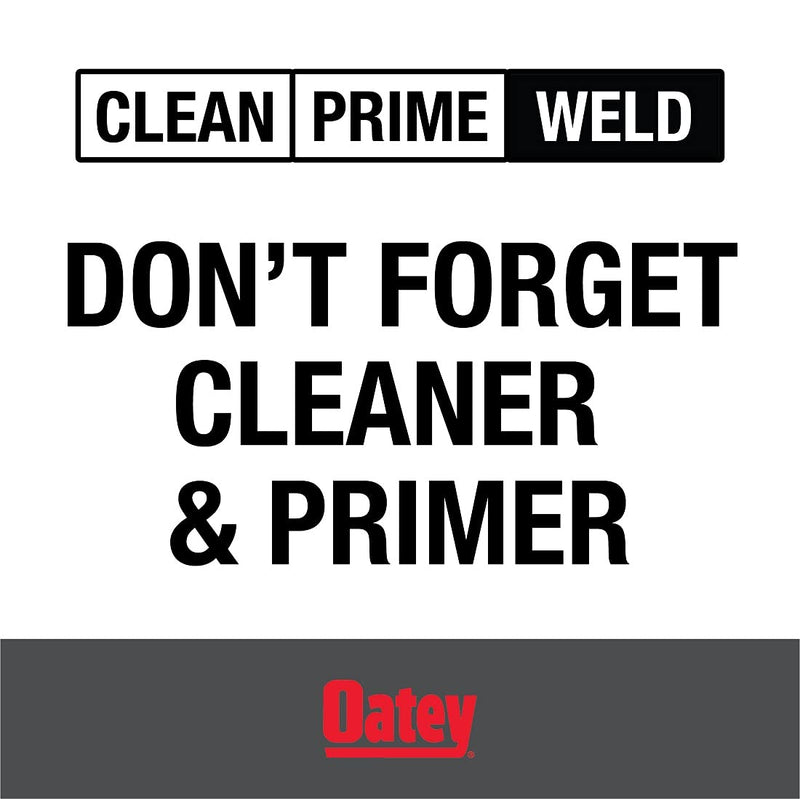 [Australia] - Oatey 31017 PVC Cement, 404 Series, Medium Body, 1/4 Pint Can, 1-Pack, 4 oz, Clear 