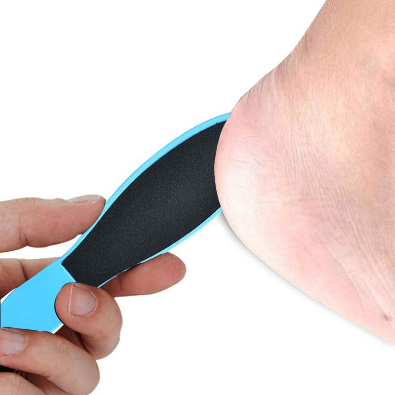 [Australia] - 6 Pieces Double Sided Pedicure Foot File Effectively Remove The Foot Hard Skin, Dead Skin and Calluses Reusable Foot Care Repair Tool 