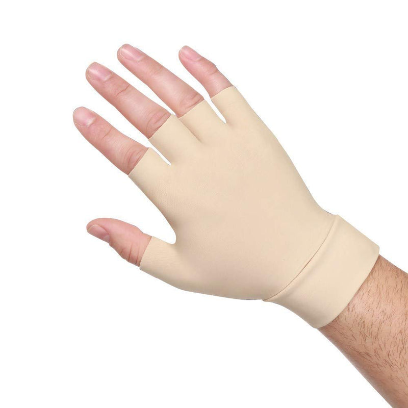[Australia] - Pedimend Half-Finger Anti Arthritis Health Gloves | Provides Pain Relief in Hands Caused by Arthritis, Stiffness | Improves Blood Circulation | for Men & Women 