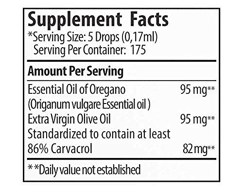 [Australia] - Zane Hellas 50% Oregano Oil. Greek Essential Oil of Oregano .86% Min Carvacrol. 82mg Carvacrol Per Serving. Probably the Best Oregano Oil in The World. 1 fl. oz.- 30ml. 