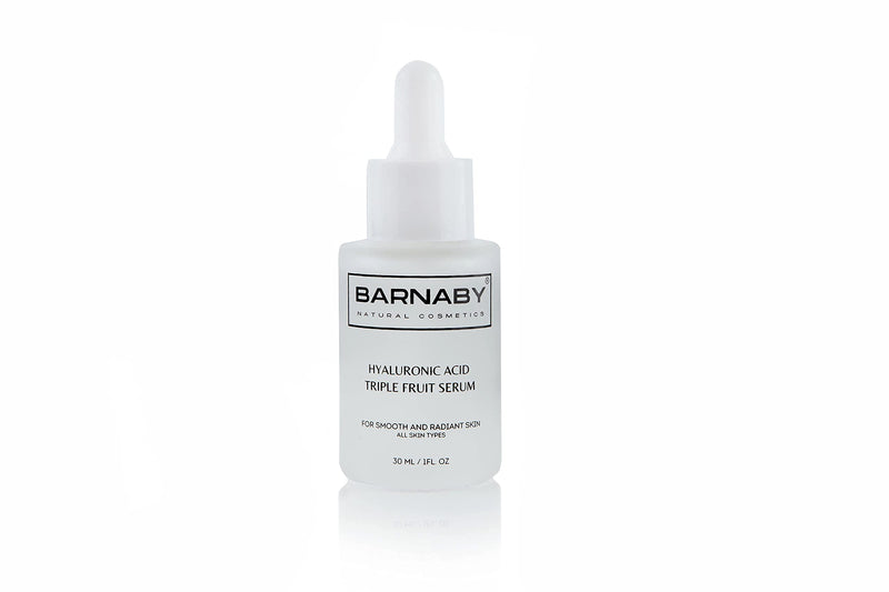 [Australia] - Hyaluronic Acid Triple Fruit Serum | Luxury Pure Hyaluronic Acid Face Serum with Vitamin B5, Anti-Aging, Prevent Wrinkles, Spots, Acne and Blemishes from Barnaby Skincare 