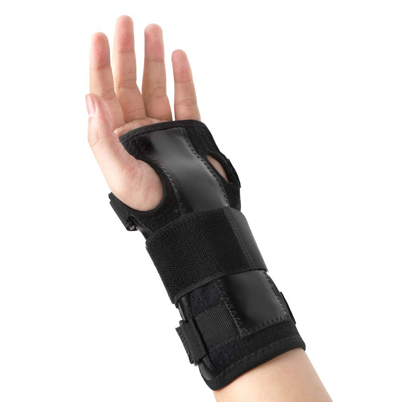 [Australia] - Wrist Brace Elastic Wrist Support Brace Splint, lightweight, Breathable Wrist and Hand Compression Sleeve for Carpal Tunnel, Arthritis, Tendonitis, Carpal Tunnel Splint for Pain Relief, Adjustable Design Left&right 