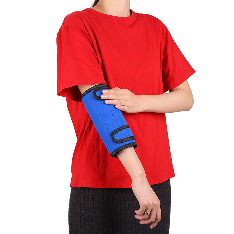 [Australia] - Elbow Splint Arm Fracture Brace Immobilizer Elbow Adjustable Immobilizing Braces for Cubital Tunnel Ulnar Nerve Broken Stabilizer Womens Youth Soft Pm Night Time Sleeping Medical Equipment (Medium) M 