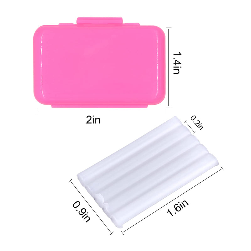 [Australia] - MIBICIRI 6 Boxes Dental Wax for Braces, Dental Cement Orthodontic Care Kits for Braces Protection Pain Relief (Strawberry Scent) strawberry Scent 
