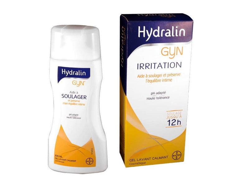 [Australia] - Hydralin - GYN for irritations - Vaginal Hygiene - 200ml - Give Relief - Calm The Irritation - Protects The Skin and The Mucus - Hygiene Intimate wash - for Woman - Quality Product - France 