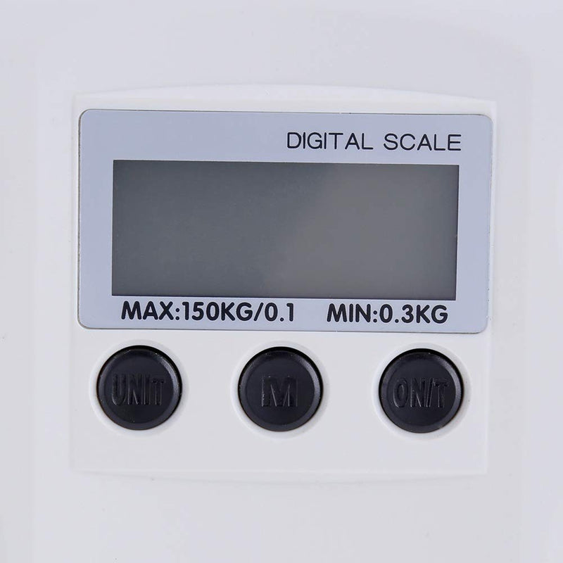 [Australia] - Nikou Weight Scale, LCD Digital Electronic Scale for Baby Pet Body Weighting Scale Maximum Weighing 150kg 