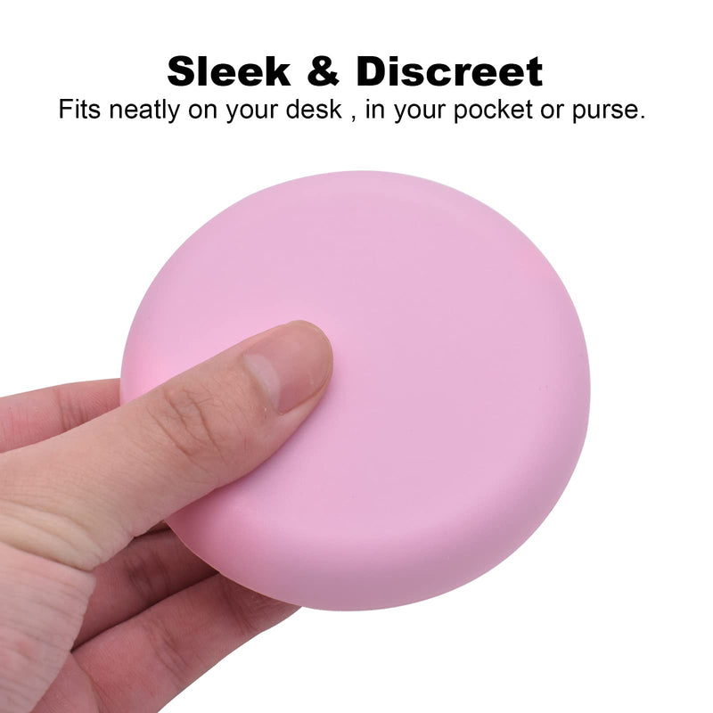 [Australia] - Pink Denture & Teeth Mouth Tray Retainer Box Sets Partial Denture Box with 2Pcs Aligner Removal Tool （Random Color）and 9Pcs Invisible Chewer (Random Color) Pink 