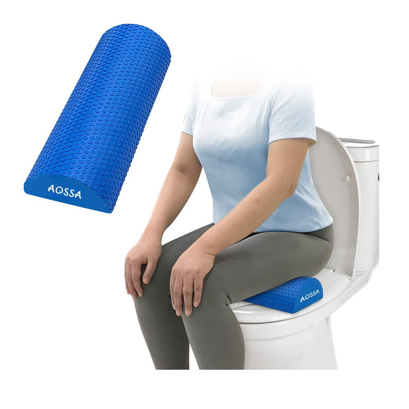 [Australia] - Brazilian Butt Lift Toilet Seat Lifter BBL Pillow After Surgery Butt Pillows for Sitting Foam Toilet Riser Tool Bathroom Assistance Chair Cushions (Blue) 