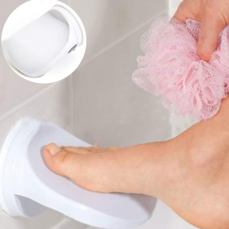 [Australia] - Lespar Footrest with suction cup, bathroom footrest shower shaving leg aid footrest suction cup step shower step for shave bathtub bathroom 
