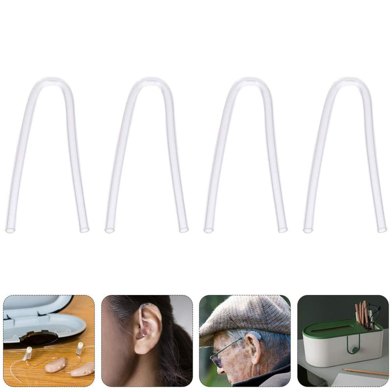 [Australia] - ULTECHNOVO Hearing Aid Tubes- 8pcs Replaceable BTE Earmold Tubes Soft Hearing Aids Tube Mold Tubing for Hearing Machine 