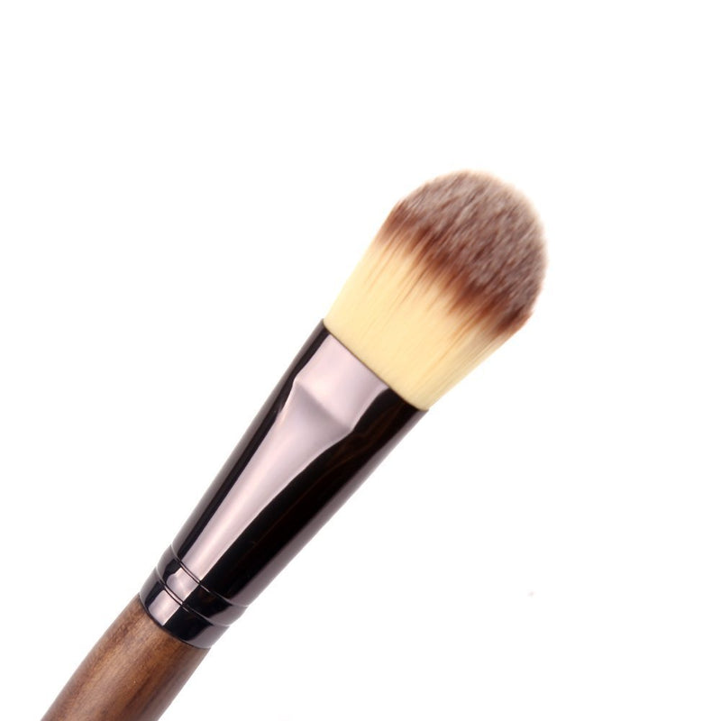 [Australia] - ZOREYA Makeup Brush Sets ,15pcs Unique Walnut Makeup Brushes with Nobility,Professional Premium Synthetic Foundation Powder Concealers Eye Shadows Makeup brushes Set with Perfect Vegan Leather Bag A-Walnut 