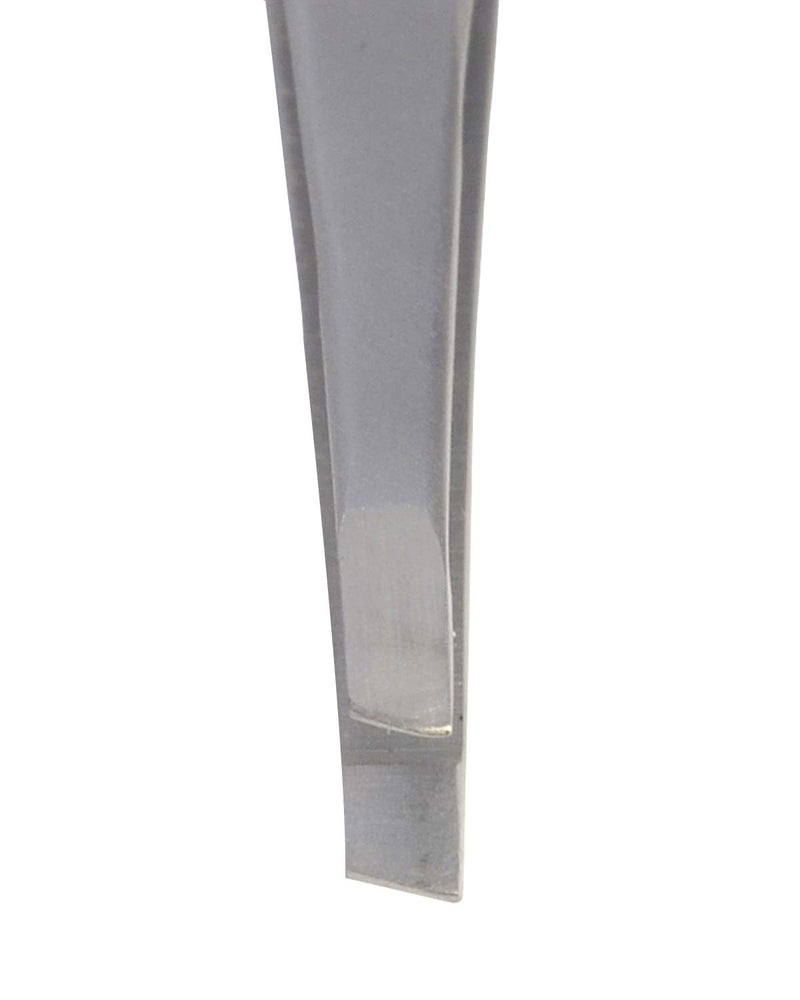 [Australia] - Spire Small 9cm handheld (3.5 inches) eyebrow tweezer with slant tip for shaping eyebrows,eyebrow plucking, tweezing removing chin hair Black heads ingrown hair for women/men 
