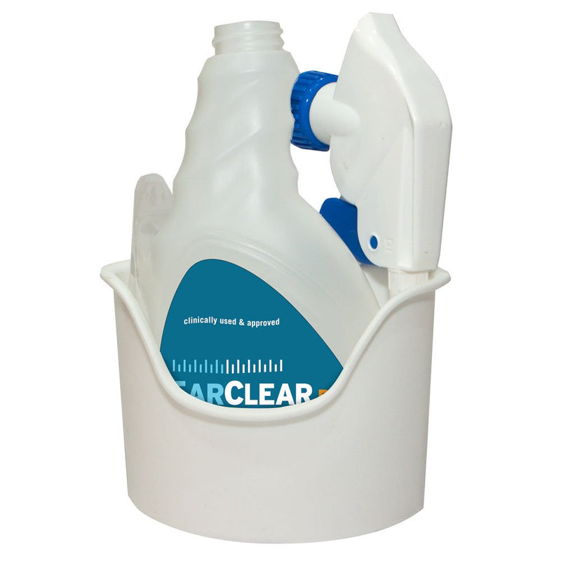 [Australia] - Earwax Removal System by Nuance Medical EarClear Rx – Safest Ear Flush Solution for Adults and Kids Self Use- Rigid Tip Ear Cleaning Kit with Basin and 20 Disposable Tips 