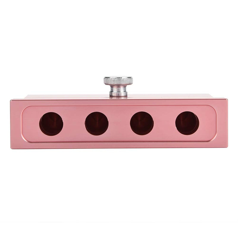 [Australia] - 12.1 DIY Lipstick Mold Aluminum Alloy Rose Gold Dual Uses Lip Balm Maker Tool (Style : 4 Holes) 