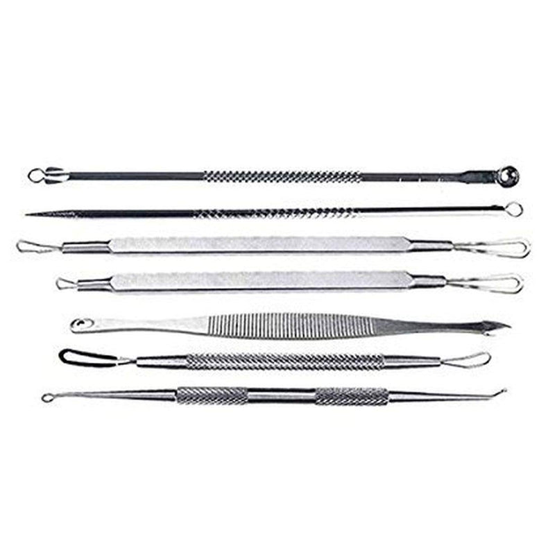 [Australia] - Pimple Popper - Blackhead Remover Pimple Comedone Extractor Tool Best Acne Removal Kit - Treatment for Blemish, Whitehead Popping, Zit with Pimple Popper Badge (Card) 