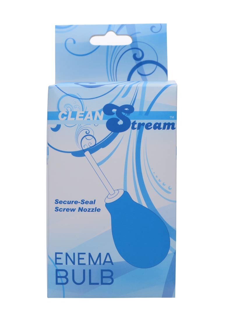 [Australia] - Cleanstream Enema Bulb, Black/Red/Blue/Green 1 Count 