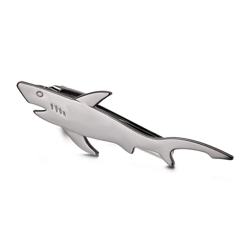[Australia] - Yoursfs Shark Tie Clips for Men Novelty Tie Accessories Novelty Tie Bars Great Gift for Man 