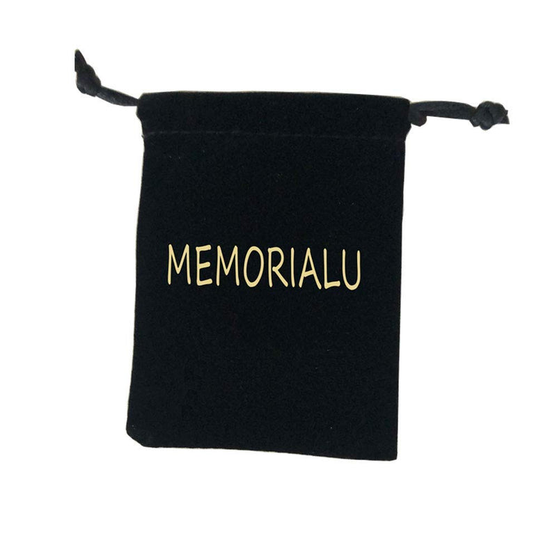 [Australia] - MEMORIALU Black Cylinder Urn Necklaces for Ashes Cremation Jewelry Keepsake Memorial Pendant Grandma 