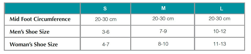 [Australia] - FarrowHybrid ADI ADII Liner/Sock, Foot Compression, BSN FarrowMed (Class1-Wide/XLarge, Black) 