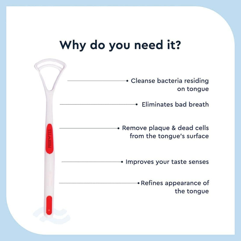 [Australia] - Tongue Scraper, Soft & Gentle Head Tongue Cleaner for Adults Oral Cleaning Care. Oral Hygiene, Keeps Breath Fresh (Pack of 2) Pack of 2 