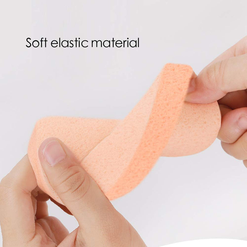 [Australia] - Facial Shower Cleansing Sponges, Reusable Powder Puff Make Up Cosmetic Beauty Sponge Blender Pads for Facial, Body, Bath, Spa, Makeup Remover A Style 