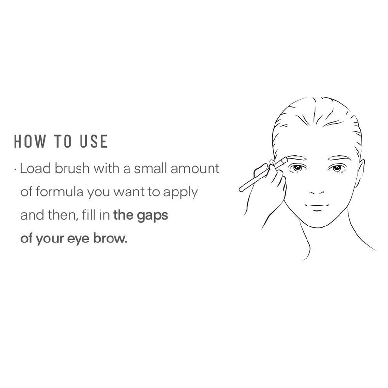 [Australia] - THE TOOL LAB 210 Eyebrow Brush - Easy to Eyebrow Brush Powder Shadow Eye Makeup Brush -Premium Quality Natural Hair Bristles Cosmetic 