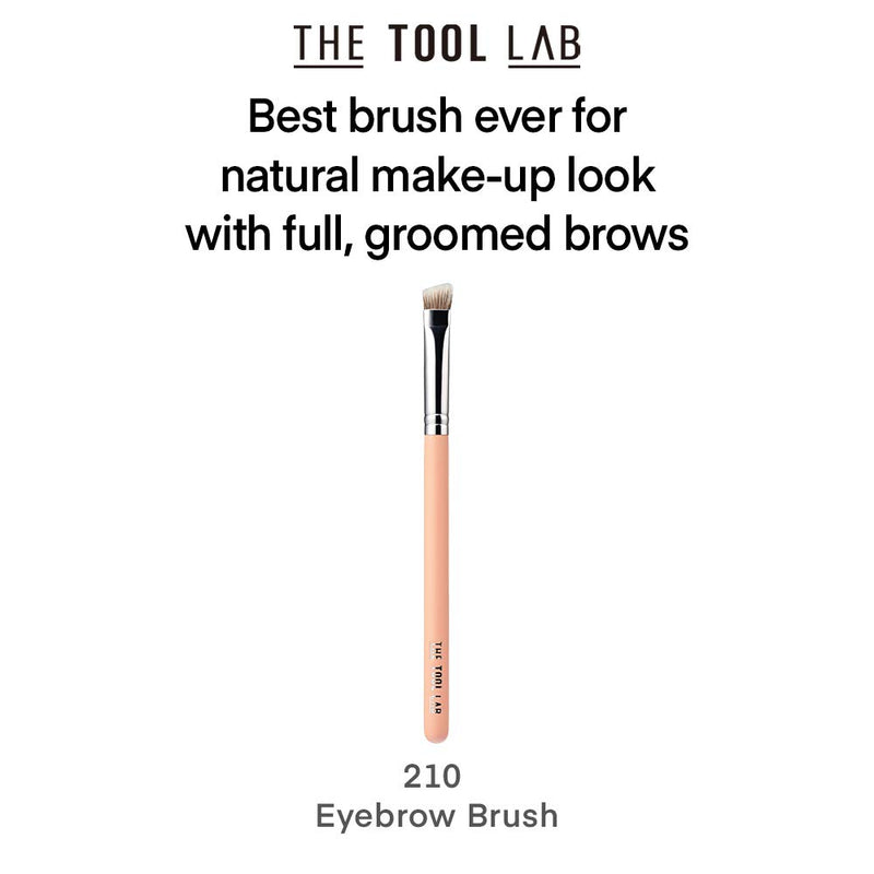 [Australia] - THE TOOL LAB 210 Eyebrow Brush - Easy to Eyebrow Brush Powder Shadow Eye Makeup Brush -Premium Quality Natural Hair Bristles Cosmetic 