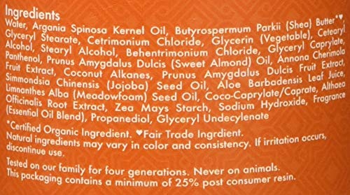 [Australia] - Argan Oil & Almond Milk Smooth & Tame Conditioner by Shea Moisture for Unisex - 13 oz Conditioner 