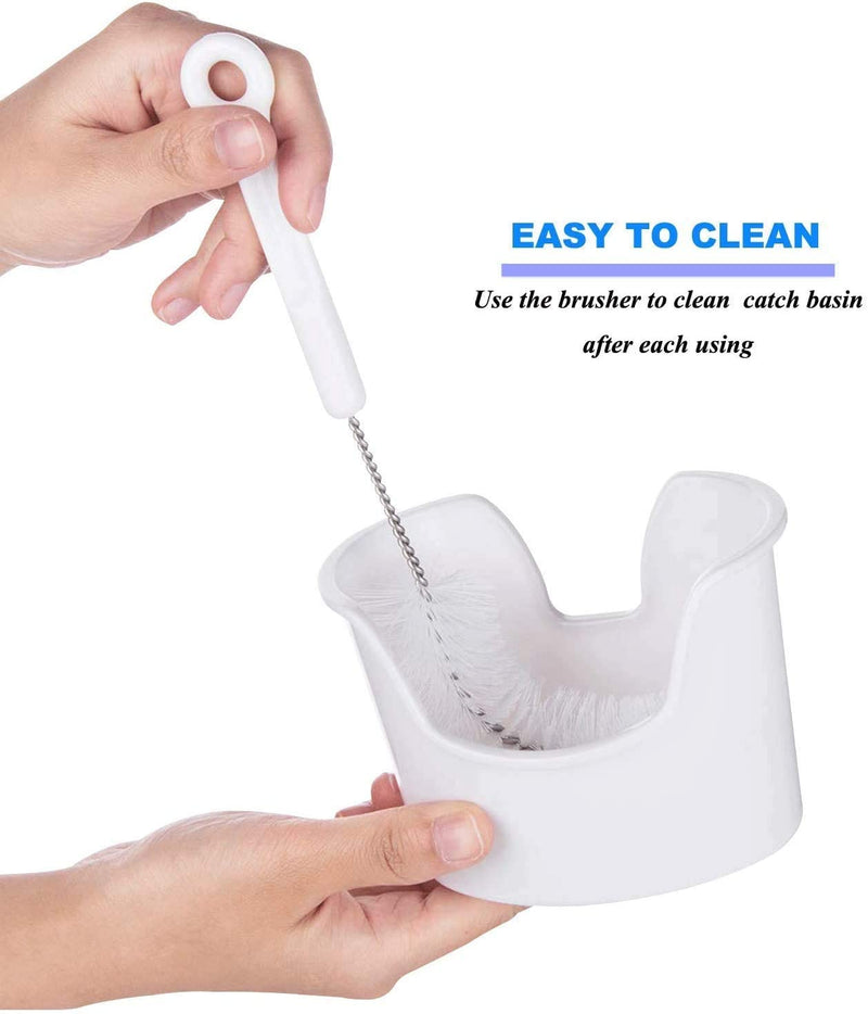 [Australia] - TopQuaFocus Earwax Removal Kit, Earwax Cleaner Earwax Remover Irrigation Tool, 16.9oz Ear Washer Bottle 6pcs Ear Picks for Adults & Kids Cleaning(Clear) 500ml-classic 